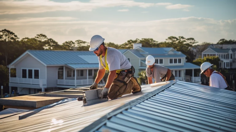 roof maintenance service of Metal Roof Installation